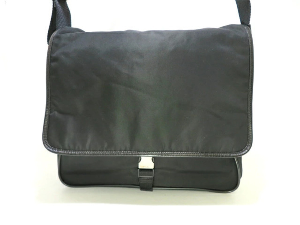 Prada Tessuto shoulder bag black